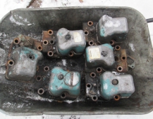 0628 головка блока 1523413 1321236 1523417 1337807 DSC907 SCANIA3