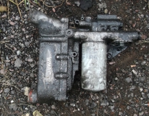 6465 кронштейн маслянного фильтра с теплообменником 61318105 61317985 61319539 61320353 Iveco 400E38 Eurotech Magirus Ивеко