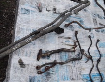 6104 трубки на OM 501 MERSEDES мерседес