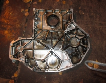 0621  25065  передняя крышка двигателя 365119 DSC907 SCANIA3