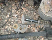 8491 кронштейн заднего амортизатора 1371348, 1104175 Scania 4 скания