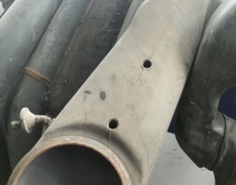 9543 Патрубок воздушного фильтра 8138528 41032627 Iveco Ивеко