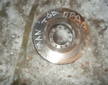 8559 диск тормозной передний MAN TGA