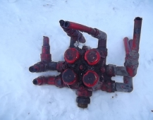 4057 Кран 4-х контурный защитный 3197588 VOLVO Вольво