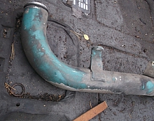 8264 Труба интеркуллера 1343299  Scania 3 скания