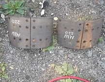 9459 колодка тормозная 81502016218 220мм MAN F2000