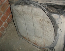 6830 радиатор системы охлаждения 570473 860x679x50 Scania DSC11 Скания