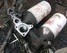 7298 Кронштейн маслянного фильтра 504060649 504143815 504106451 504066211 504035152 IVECO CURSOR 10 ивеко