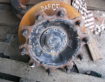 3969 ступица передняя дисковые тормоза 1391615, 1697346 с тормозным диском 1640561, 1387439 Daf CF 65 75 85, XF 95 105 Даф