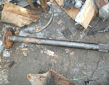 8437 Полуось правая с блокировкой 1000 мм 31 шлиц 12 болтов 81355023122 MAN F2000 ман