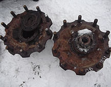 4035  ступица передняя  барабанные тормоза 6243341001 6243340201  Mercedes actros axor 1813 Мерседес