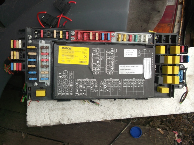 Схема предохранителей ивеко стралис 2011 года