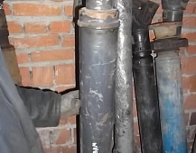 4088 карданный вал длина 1270 под подвесной подшипник диам 65 SCANIA Скания