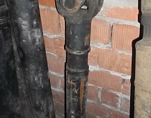 4085 карданный вал 4 отв.длина 1290 MAN DAF VOLVO IVECO RENAULT Mercedes ман, даф, рено, вольво, ивеко, мерседес