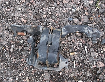 6257 кронштейн дефлектора, шарнирная петля левая 1440108, 1381563 Scania 4 Скания