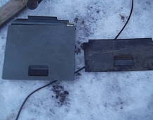 3102 крышка бордачка Mercedes  Axore