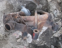 25286 8012 Коллектор выпускной средняя часть под турбину 5411420509 OM 501 Mercedes мерседес