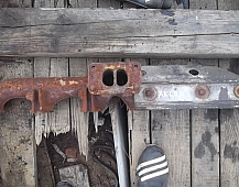 4424 коллектор выпускной 4571420801 4571421801  Mercedes Axor Мерседес