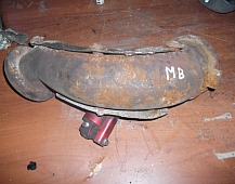 2784 Заслонка выпускных газов 95411442112 Mercedes Benz