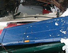 8652 спойлер боковой защита топливного бака мерседес