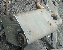 9174 бочка глушителя MAN F2000
