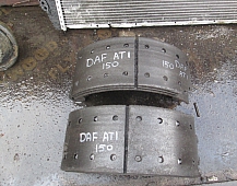 20998 колодка тормозная  передняя 1246530 150мм DAF95ATI