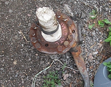 21724 цапфа левая IVECO STRALIS