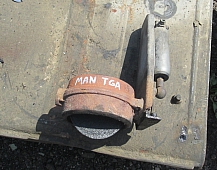 21361 заслонка горного тормоза с цилиндром  D2866LF28 MAN TGA