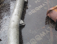 25119 патрубок интеркуллера 1245210  960117 DAF95ATI WS268L