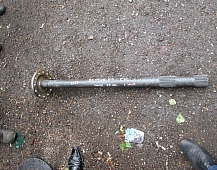 22387 полуось VOLVO F10 F12 F16 23 шлица 1250 мм с блокировкой правая 12 отверстий 1673056