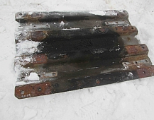 22723 площадка седла 40 мм гребёнка скания scania 113