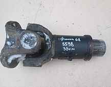 25598 кардан карданный вал даф ман ивеко рено вольво 4 болта ZF диаметр шлицов 68 мм 360 мм только папа