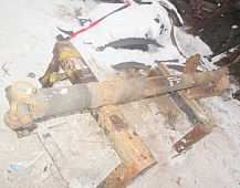 25551 кардан карданный вал скания Scania длина 1740 1850 диаметр  трубы 100 мм диаметр крестовины 48 мм