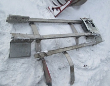 25348 Freightliner FLA FLB фредлайнер CAT3406 защита спойлер бака топливного