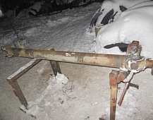 25579 кардан карданный вал даф ман ивеко рено вольво мерседес  4 болта ZF диаметр 120 длина 1980 до центра крестовины с