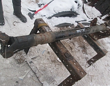 25553 кардан карданный вал скания Scania длина 1660 1750 диаметр  трубы 100 мм диаметр крестовины 48 мм