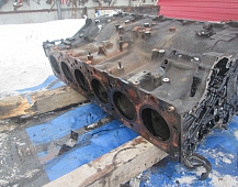 25443 Renault Magnum DXI12 D12D Volvo рено магнум разборка блок цилиндров двигателя 7408130120