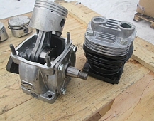 26313 Компрессор воздушный одноцилиндровый Knorr LK1511 004131190180 0041315801 OM366 MERCEDES мерседес