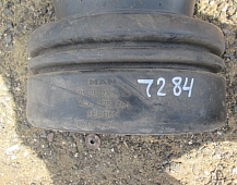 27284  Гофра шахты воздуховода кабины 81082010425 MAN F2000 TGA D2866LF28