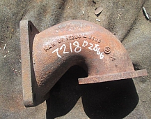 27218 Колено турбокомпрессора 81152043430 MAN F2000 TGA D2866LF28