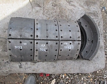 27052 Volvo FH12 D12A колодка тормозная передняя