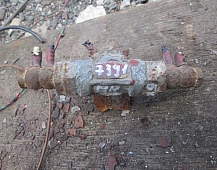 27391 Mercedes 2219L 6x2 385.528 кран