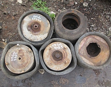 27465 Mercedes 2219L 6x2 385.528 пневмоподушка 3873280001 3873280101