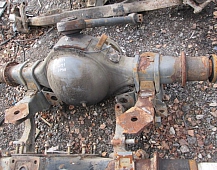 28466 чулок корпус заднего моста Volvo FH12 EV91 раздельный подшипник V-образка сверху барабанный пневмо подвеска