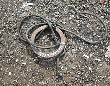 27783  Кронштейн датчика ABS заднего моста 81354405015 c датчиком 81271206182 MAN TGA D2066 2007