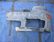 29781 угол бампера левый Мерседес Актрос железный 4143 самосвал 9418806170 8x4