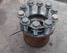 33744 Ступица передняя в сборе дисковые тормоза блок подшипник 9433340701 Mercedes Axor 2012 евро 5