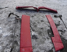 33189  Спойлера кабины комплект  Iveco Euro Star Magirus 420 8210 1999