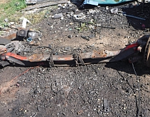 34891 Мост ленивый подруливающий дисковый тормоз скания 1444227 Scania R164 DC1604 6x2