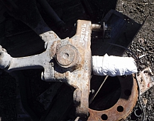 44570 Кулак поворотный передний цапфа левый Скания Scania R124 G360 1997 DSC1202 1895939